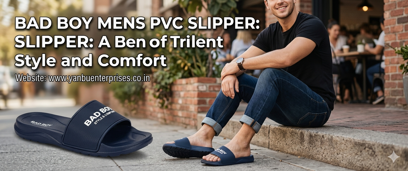 Bad Boy Mens PVC Slipper: A Perfect Blend of Style and Comfort