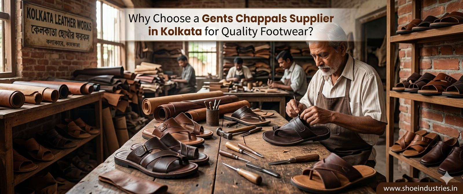 Why Choose a Gents Chappals Supplier in Kolkata for Quality Footwear?