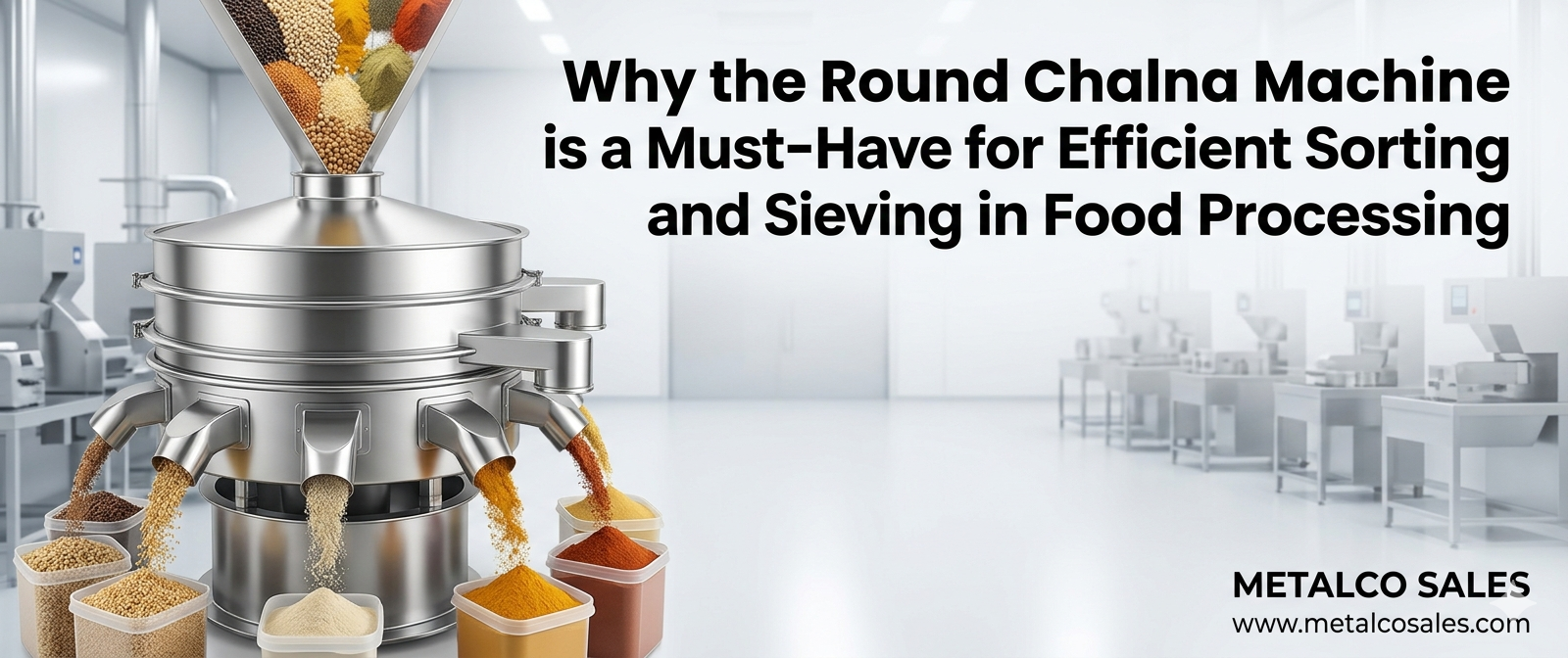 Why the Round Chalna Machine is a Must-Have for Efficient Sorting and Sieving in Food Processing