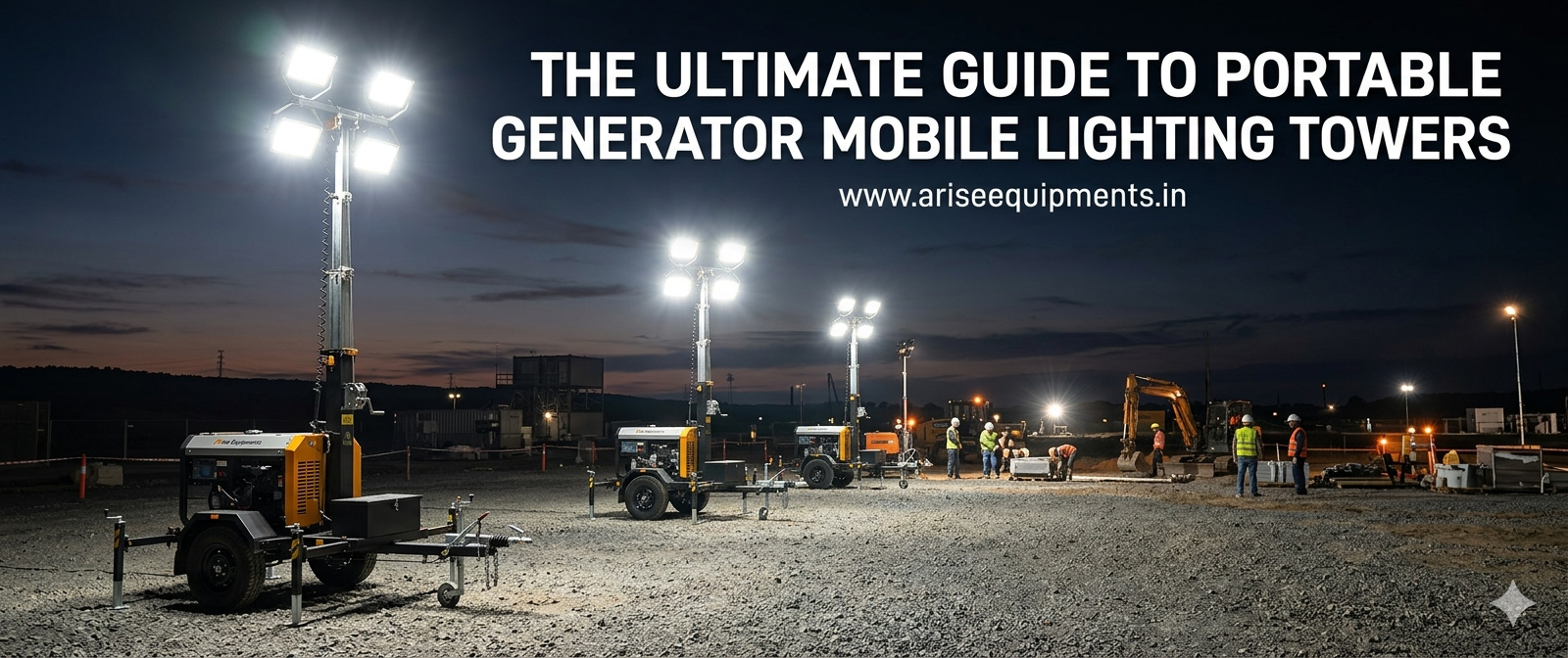 The Ultimate Guide to Portable Generator Mobile Lighting Towers