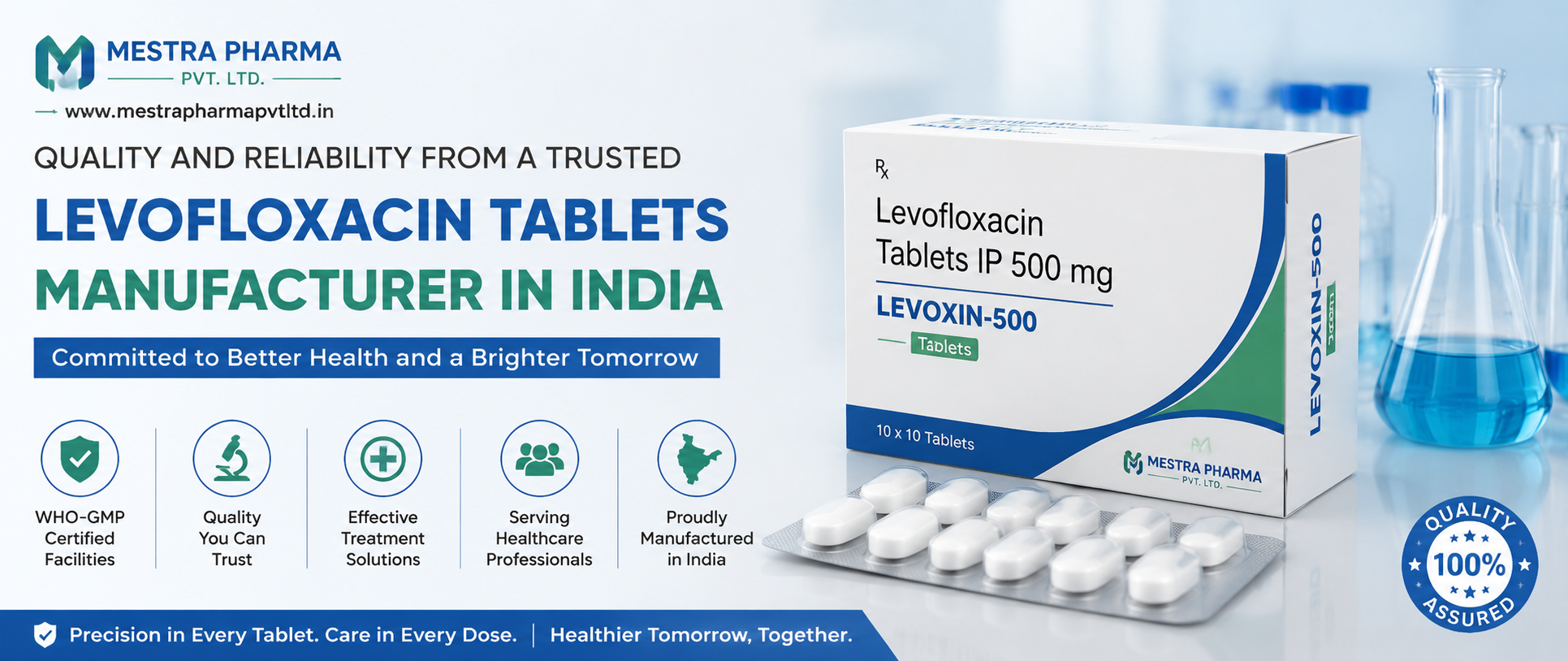 Quality and Reliability from a Trusted Levofloxacin Tablets Manufacturer in India