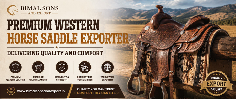 Premium Western Horse Saddle Exporter: Delivering Quality and Comfort