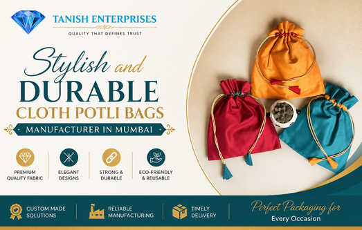 Stylish and Durable Cloth Potli Bags Manufacturer in Mumbai