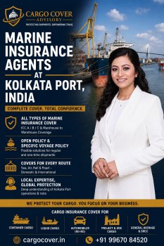 Marine Insurance Agents in Kolkata: Complete Guide for Exporters & CHAs Cargo Cover Marine Insurance Advisors Agents