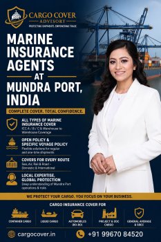 Marine Insurance Agents in Mundra: Complete Guide for Exporters & CHAs Cargo Cover Marine Insurance Advisors Agents