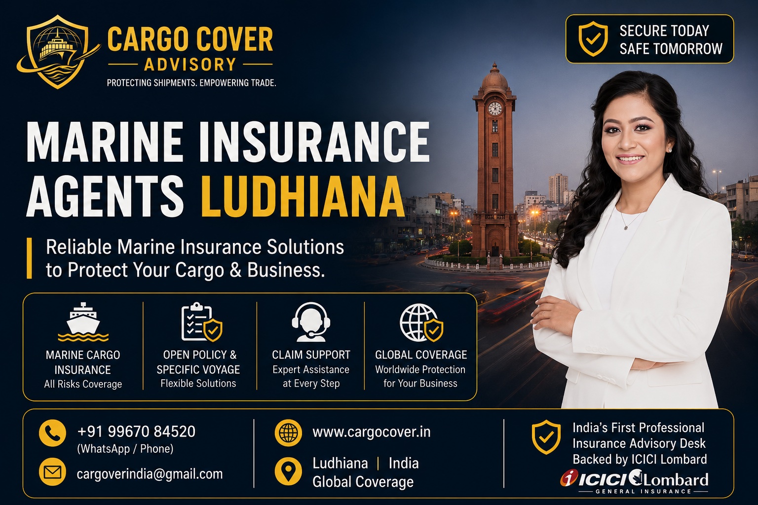 Marine Insurance Agents in Ludhiana: Complete Guide for Exporters & CHAs