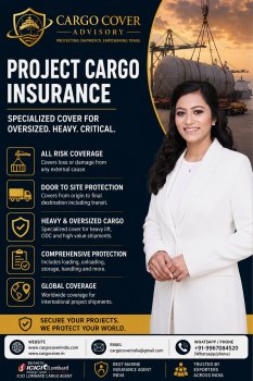 Project Cargo Insurance — An Indian Exporter\'s Guide by CARGO COVER — INDIA\'S LARGEST DEDICATED MARINE CARGO INSURANCE ADVISORY DESK™