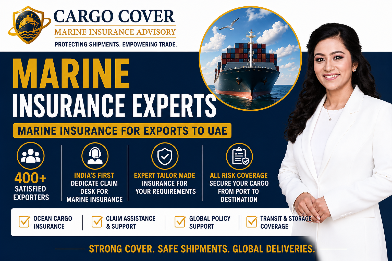 How to Buy Marine Insurance for Your Export Shipment — Indian Exporter's Guide by CARGO COVER