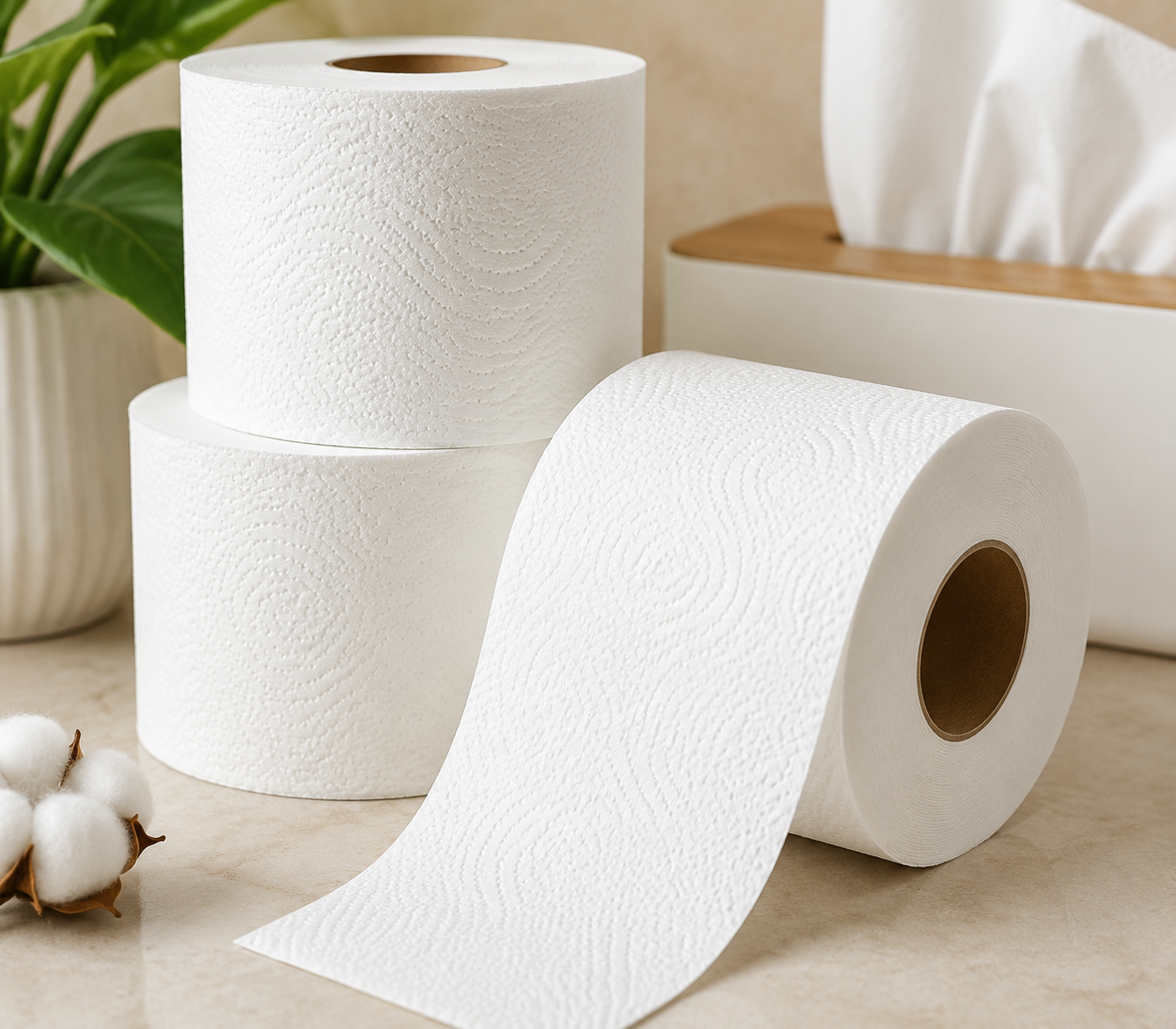 Soft White Tissue Paper Roll: A Hygienic and Convenient Solution for Everyday Needs