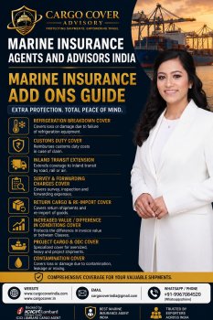 Marine Insurance Agents in India: Complete Coverage & Add-On Guide
