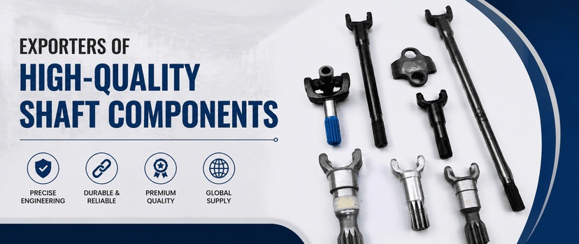 Shaft Components Exporters Providing High-Quality Precision Engineered Solutions