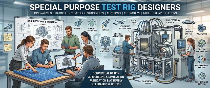 Special Purpose Test Rig Designers and Manufacturer – Custom Testing Solutions for Industry