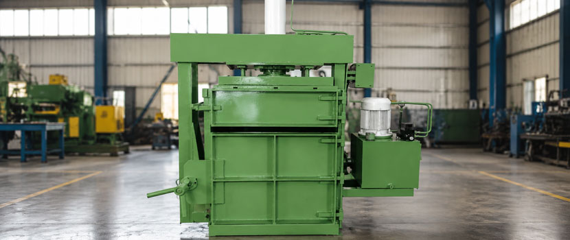 Get a Vertical Mild Steel Baling Machine Exporter for Industrial Material Processing Needs