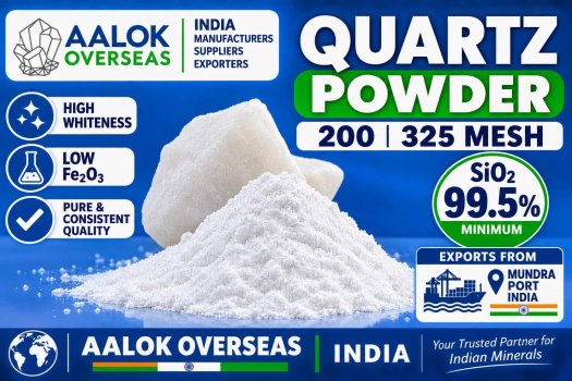 QUARTZ POWDER 300 MESH FOR SANITARYWARE