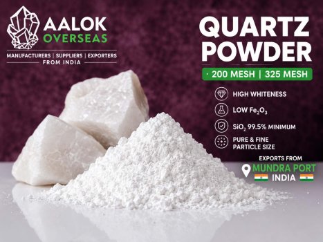 QUARTZ POWDER 400-500 MESH FOR FILLERS
