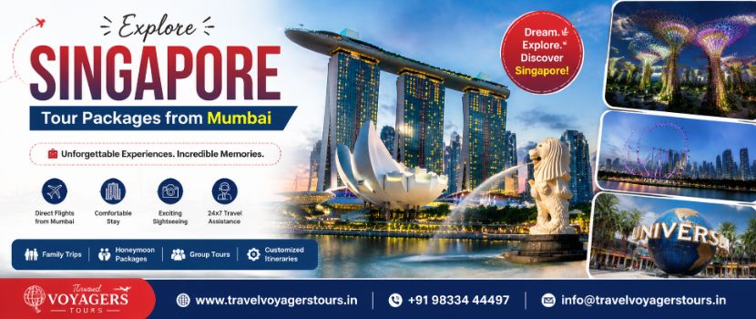 Singapore Tour Packages from Mumbai – Explore the Best of Singapore with a Memorable Holiday Experience