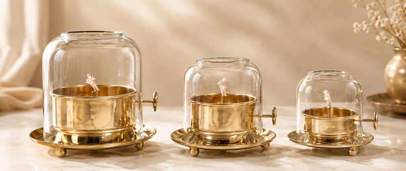 Brass Akhand Diya Manufacturer in India – Quality Brass Diyas for Puja & Temples