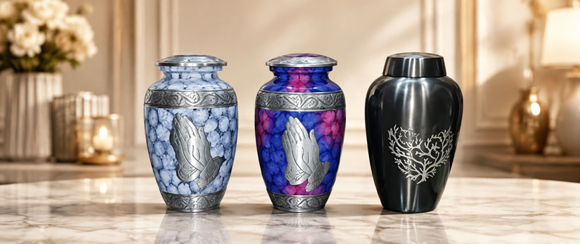 Metal Cremation Urns Manufacturer in India for Memorial and Funeral Needs