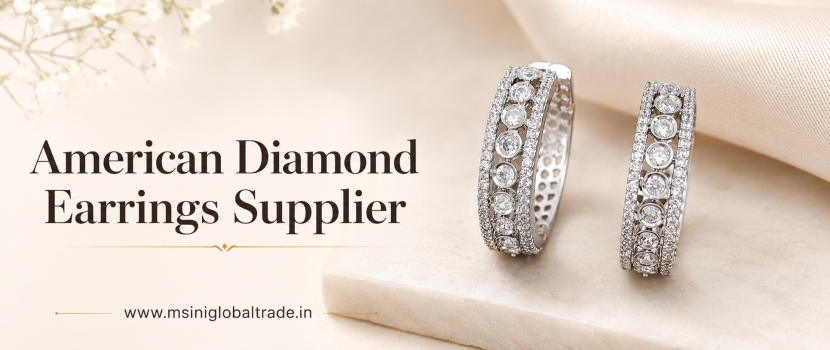 Reliable American Diamond Earrings Supplier for Fashion Jewelry
