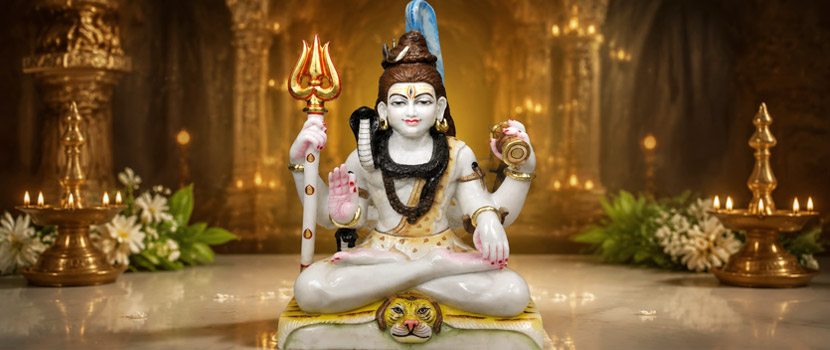 Where Can Buyers Find Mahadev White Marble Murti with Elegant Craftsmanship?