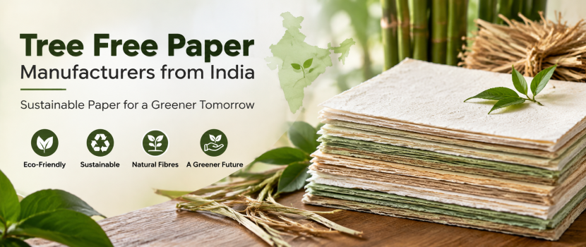 Tree Free Paper Manufacturers from India – Sustainable Paper Solutions for Eco-Conscious Businesses