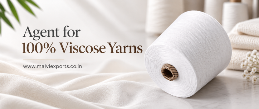 Agent for Viscose Yarns Helping Textile Businesses Source Quality Yarn