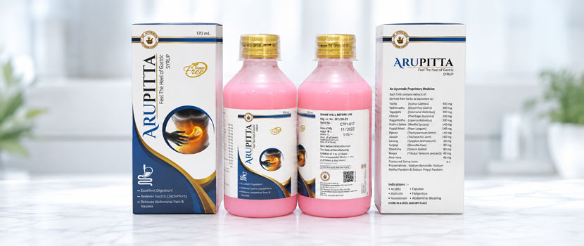 Choose Ayurvedic Antacid Syrup for Acidity, Gastric Pain and Heartburn Care