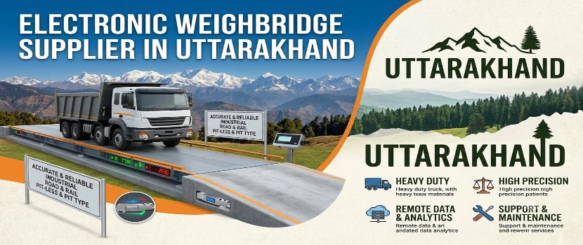 Electronic Weighbridge Supplier in Uttarakhand: Reliable Weighing Solutions for Industries