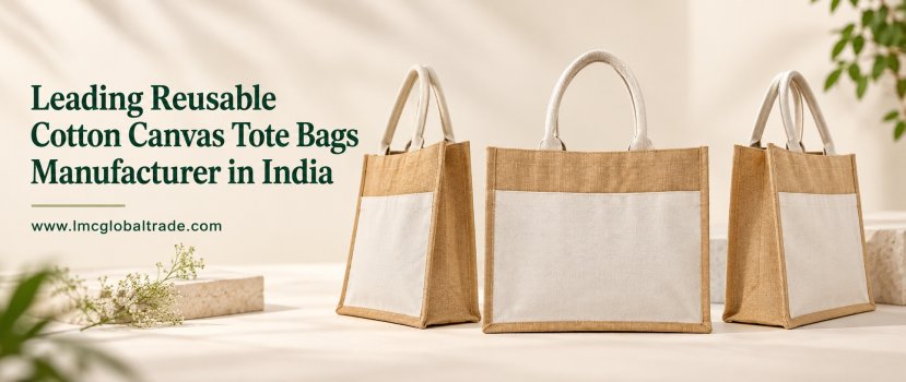 Reusable Tote Bag Solutions from an Indian Cotton Bag Manufacturer
