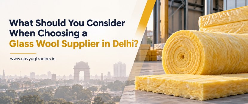 What Should You Consider When Choosing a Glass Wool Supplier in Delhi?
