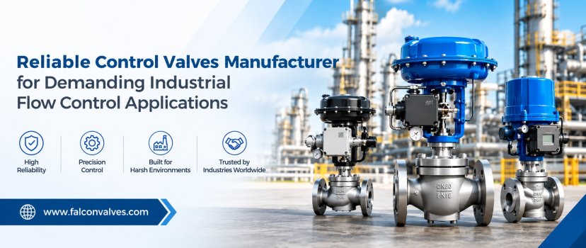 Reliable Control Valves Manufacturer for Demanding Industrial Flow Control Applications