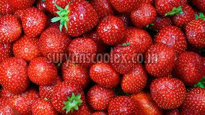 The wholesome goodness of fresh strawberries