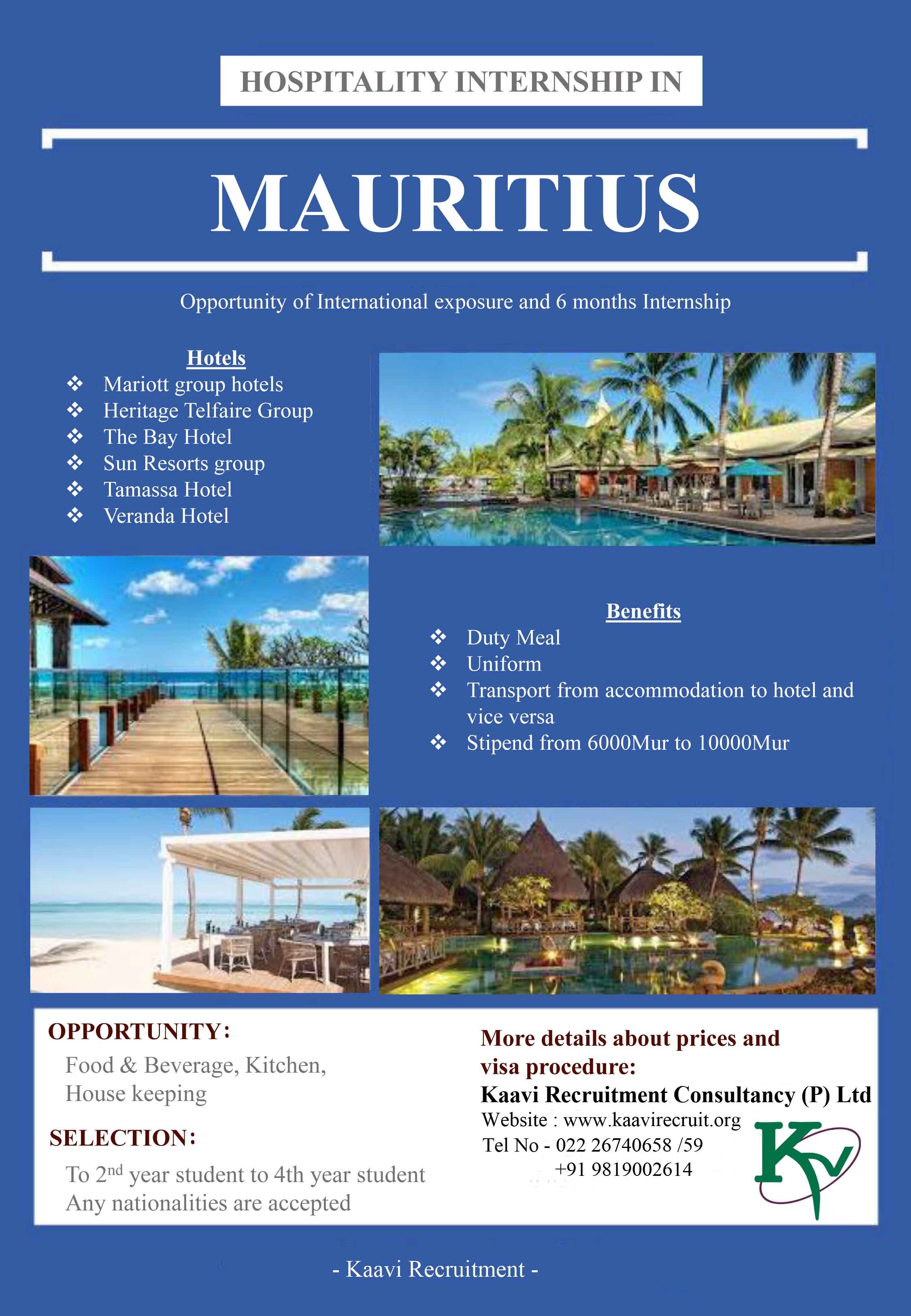 Mauritius Internship Programs